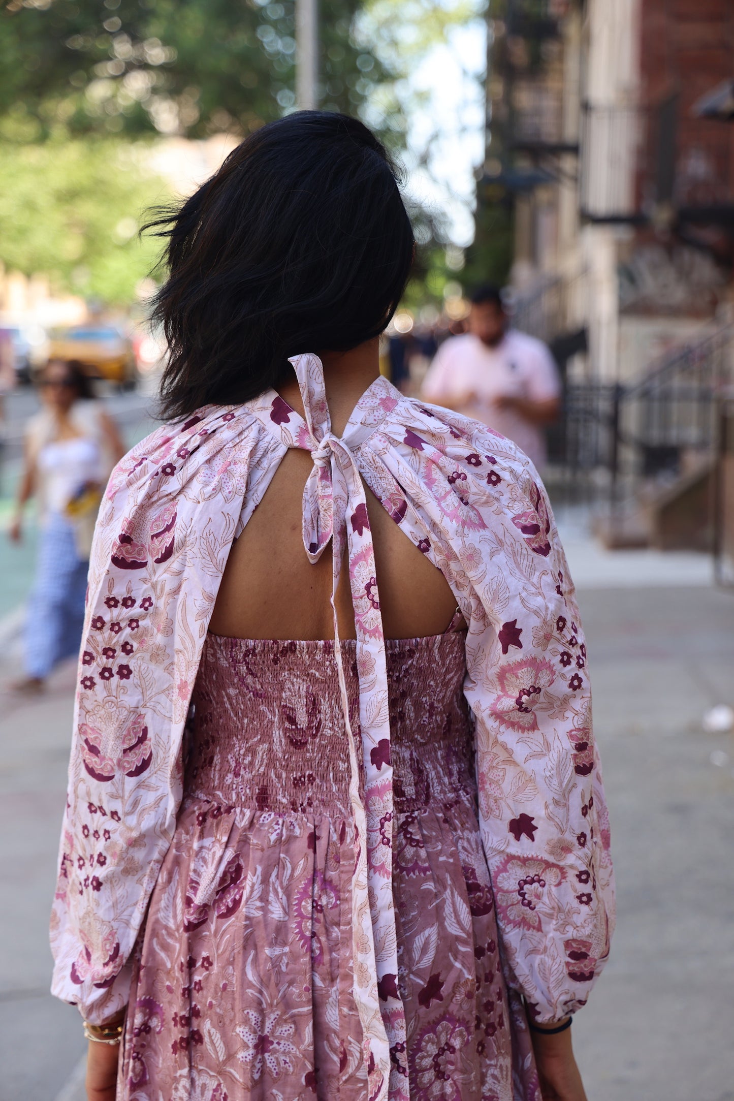 Mallow Cape Dress